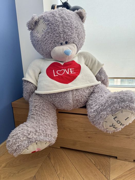 Великий ведмедик Teddy me to you. Мишка теди 1 метр