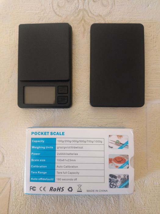 Высокоточные, ювелирные/медицинские весы - 500 g x 0.01 g