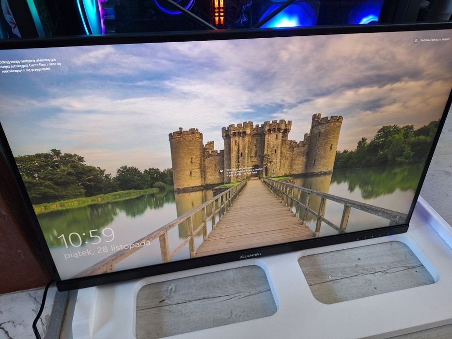 Monitor Gamingowy 27 cali LED RGB QHD 165 Hz