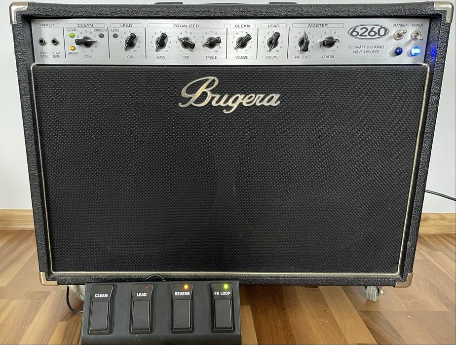 Bugera 6260 wzmacniacz combo lampowy [nowe lampy]