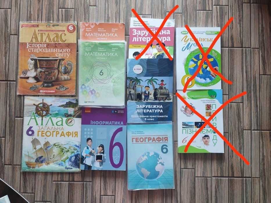 Підручники нуш 6 клас