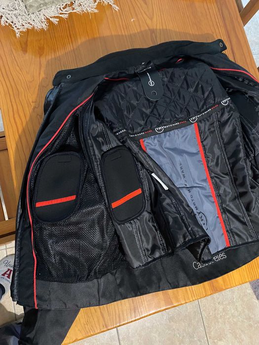 Casaco de mota Try Moto Hard Wear Casa das Peles 2 camadas - tamanho M