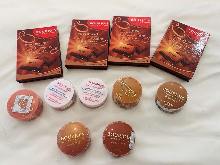 Blush e bronzes novos