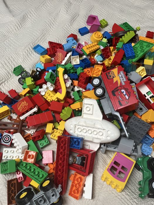 Bardzo duzy zestaw lego duplo