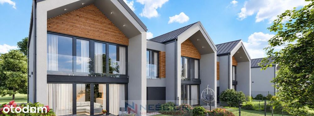 Segment narożny 140 m² w stanie deweloperskim | Garaż w bryle