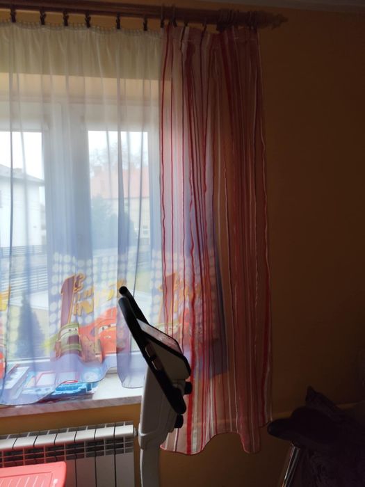 Zasłonki 2 sztuki do pokoju dziecięcego