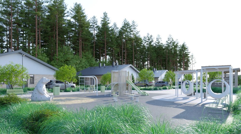 Каартира 37 м2, рядом с лесом и озером.