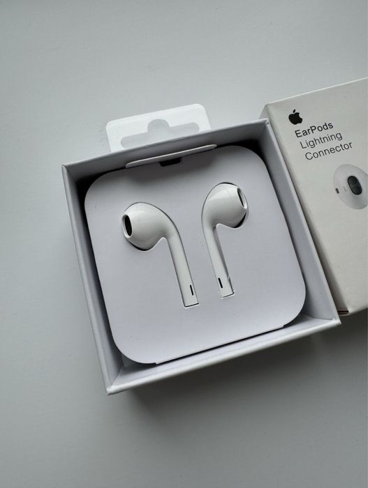Наушники Apple EarPods Lightning 100% Оригинал Original ЕарПодс 3.5mm