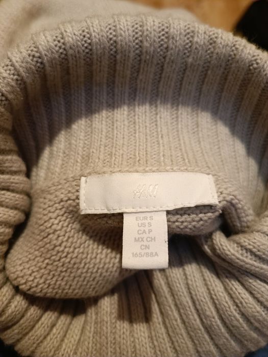 Sweterek do pasa szeroki H&M