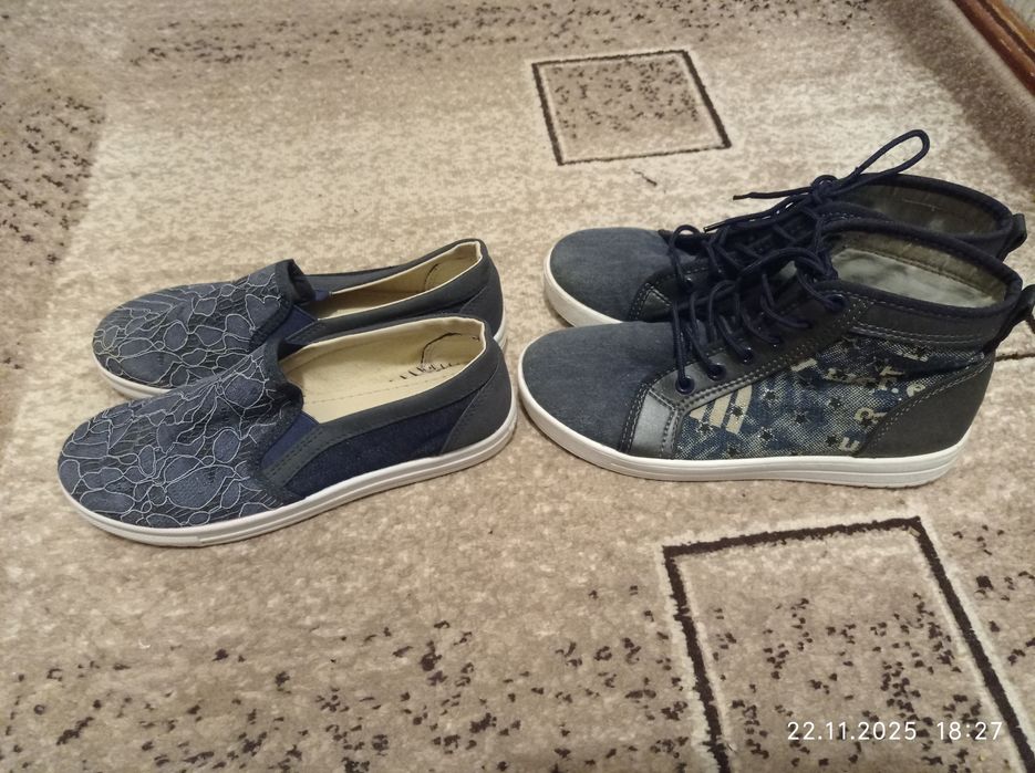 Кеди мокасини 38 розмір