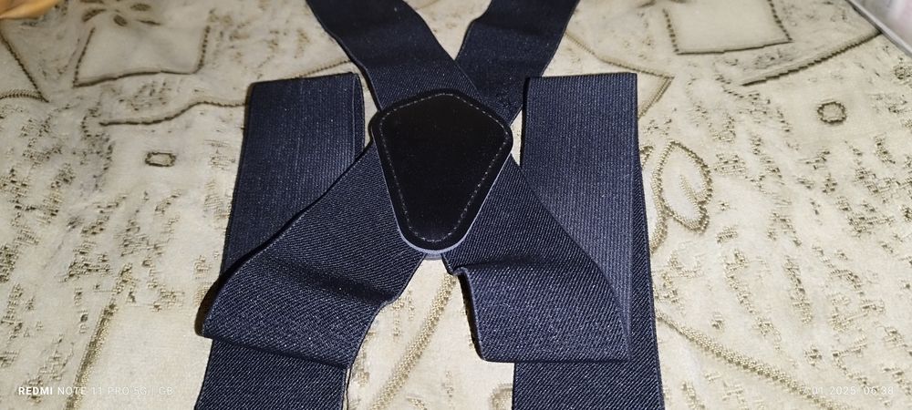 Sprzedam szelki szerokie czarne blue vera