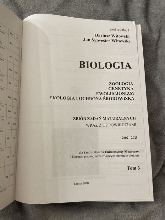 Biologia Witowski TOM 3