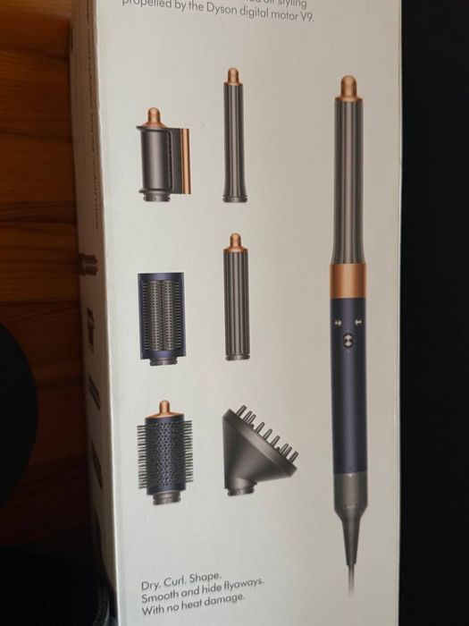 Стайлер Dyson Airwrap HS05 Complete Long Volumise Strawberry Dark Blue/Copper