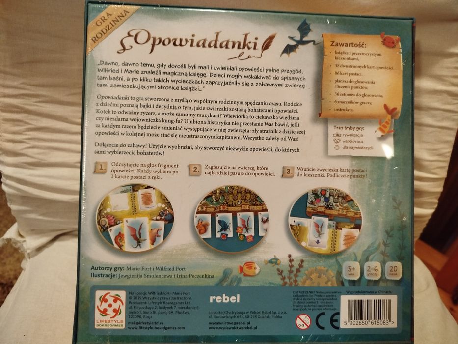 Opowiadanki gra rodzinna Rebel