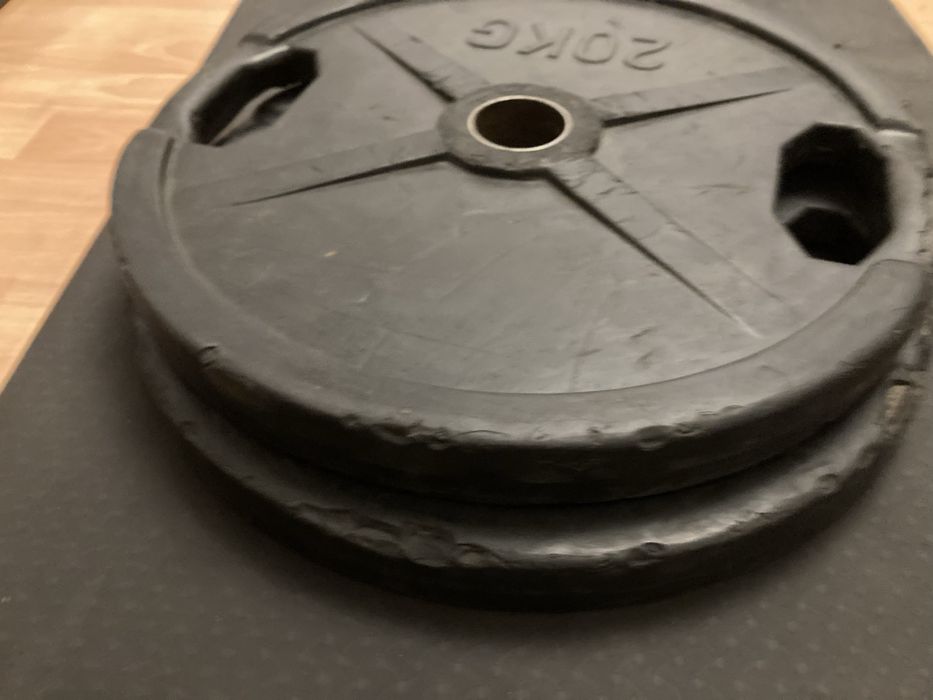 Takerze olimpijskie gumowane 20kg