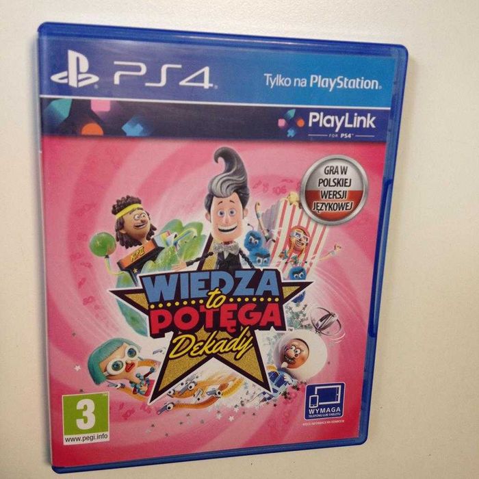 Wiedza to Potęga Dekady PlayStation 4 PS4 PL Sklep W-wa Ursynów