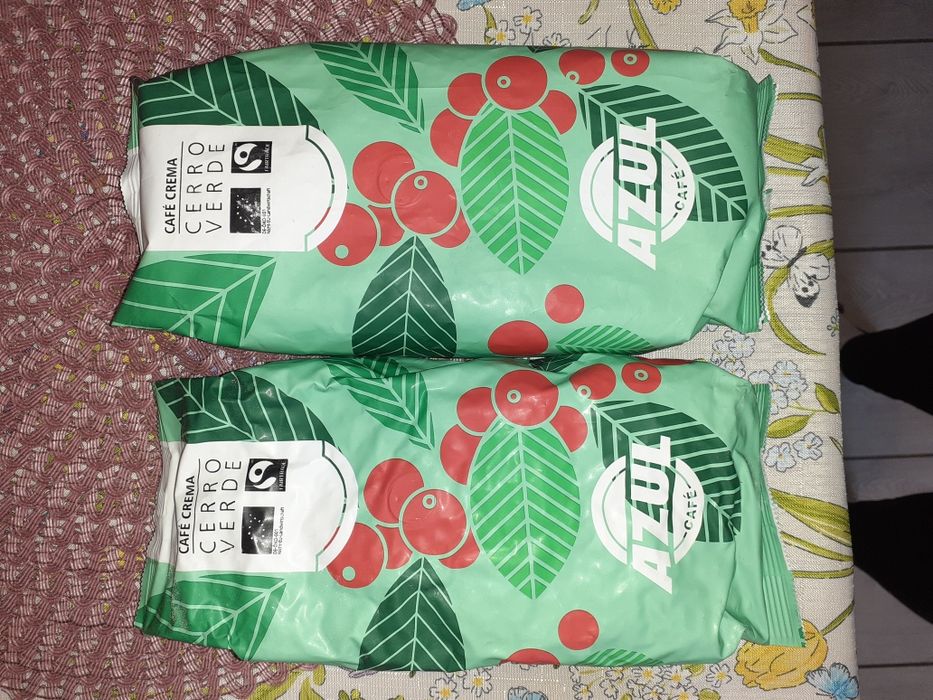 Dwa opakowania kawy po 500g