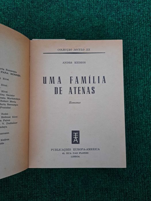 Uma família de Atenas - André Kedros