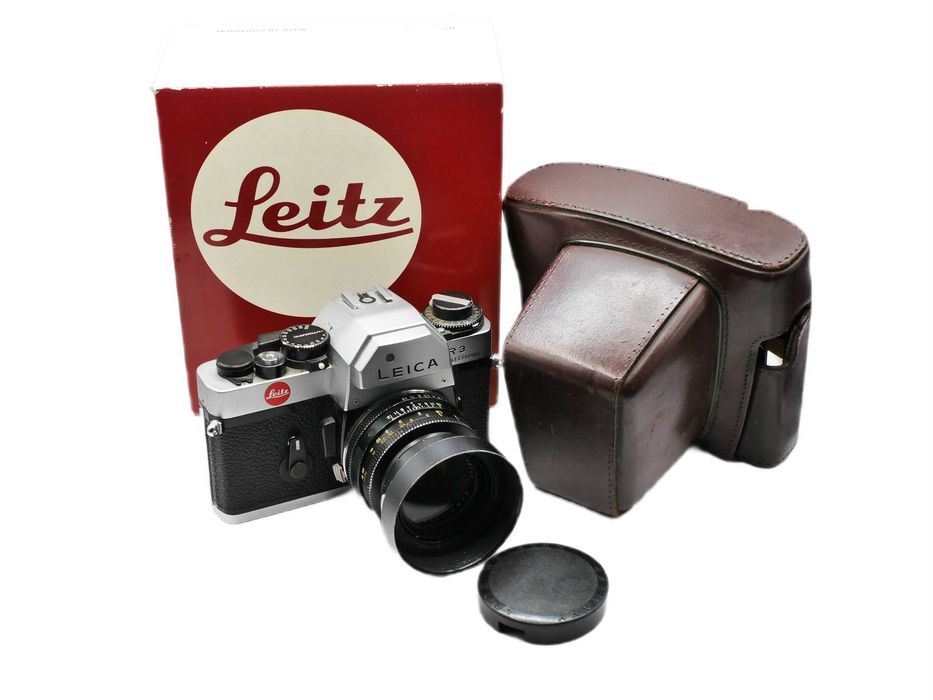 Leica R3 Electronic Leitz Summicron R 50 mm f 2 3-cam CLA
