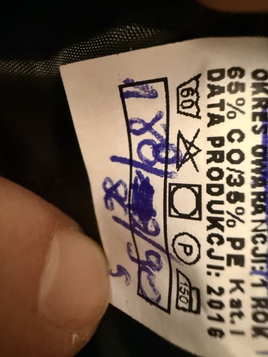 Ubranie robocze zimowe kurtka plus spodnie