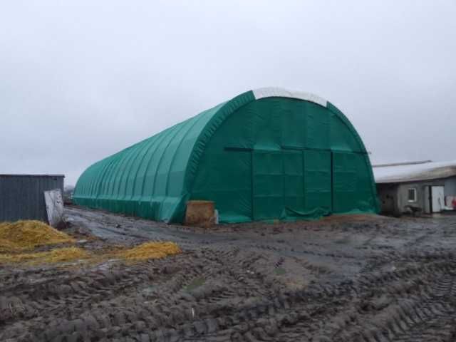 hala lukowa 16x50, obora na bydło, hala na bale, szerokości do 20 metr