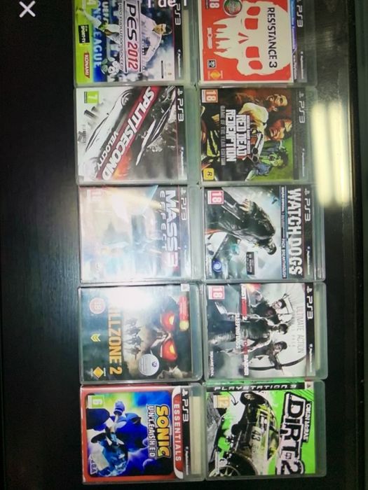 Jogos ps3 conjunto pack