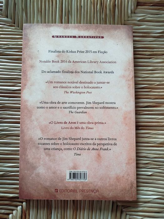 O Livro de Aron de Jim Shepard