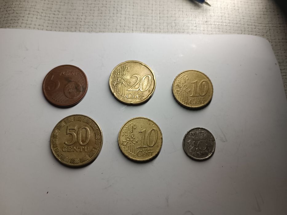 Монети центи різні