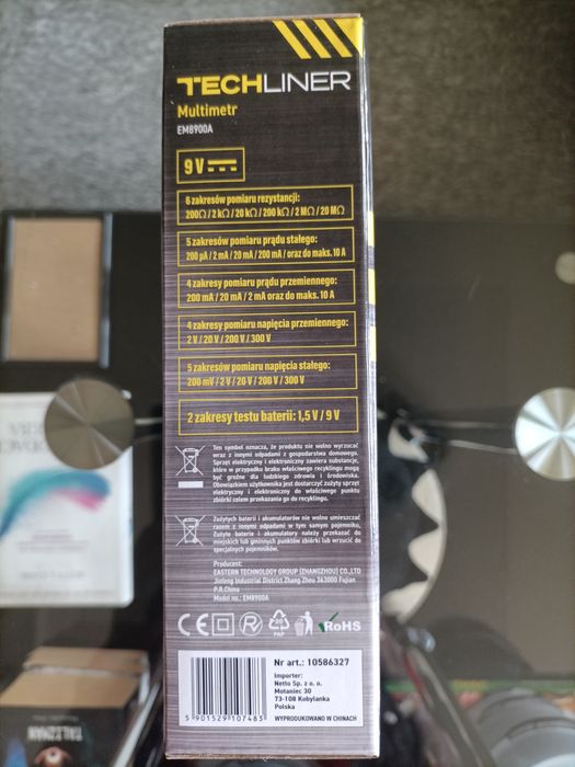 Multimetr Techliner.