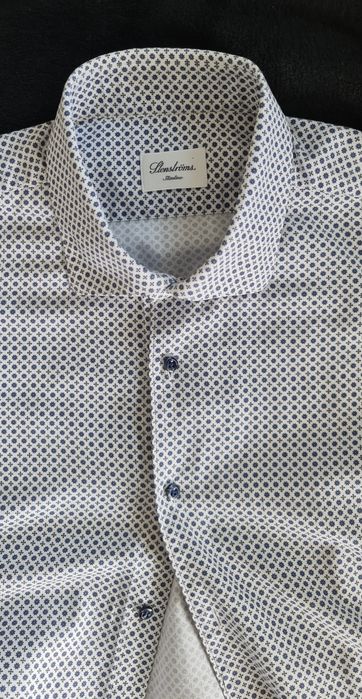 Stenstroms-luksusowa męska koszula 44 / 17,5