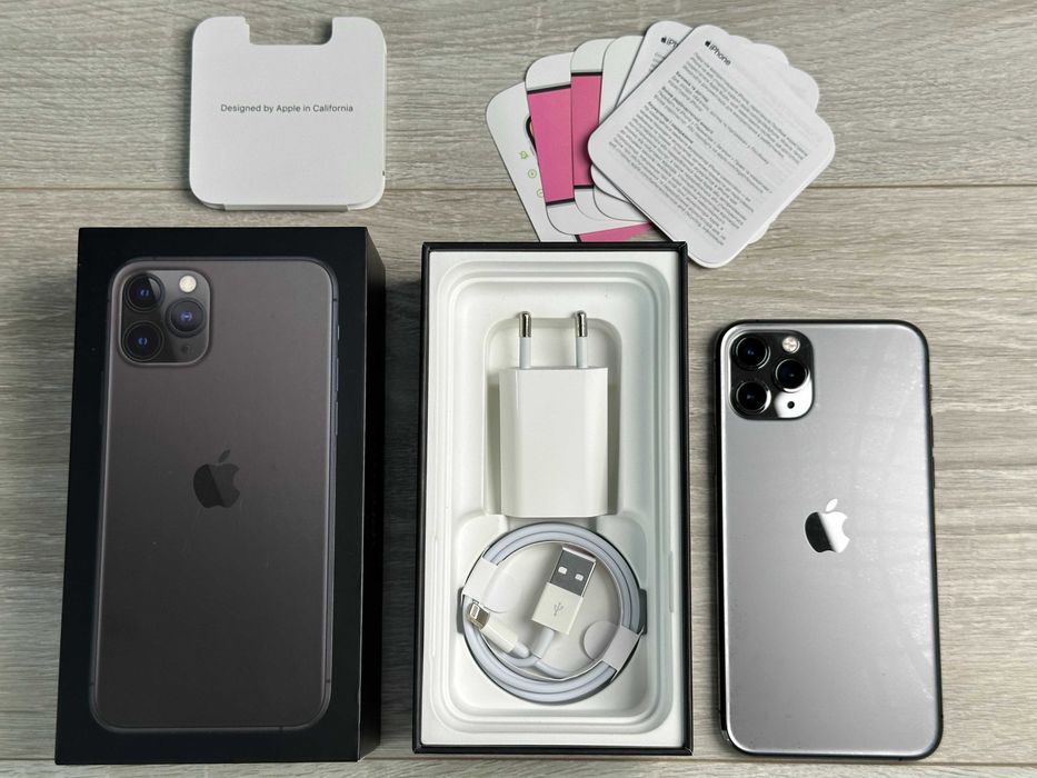 Apple iPhone 11 Pro - 64GB - Space Gray Neverlock ІДЕАЛ 100% Акум