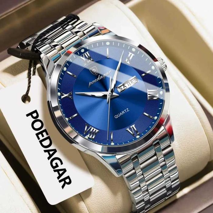 POEDAGAR Luxury Zegarek męski
