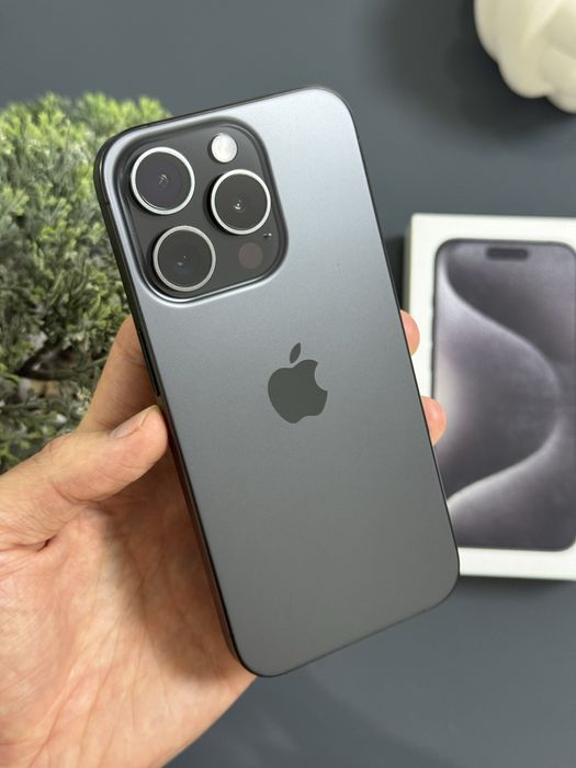 iPhone 15 Pro 256gb Black Titanium  Neverlock АКБ 88% Айфон Гарантія