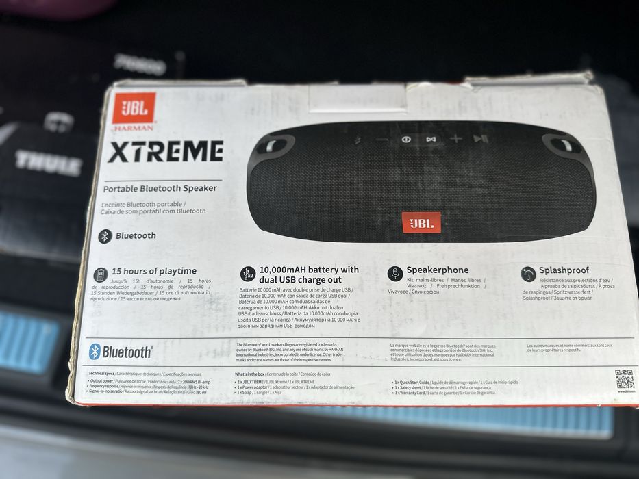 JBL eXtreme nowy czarny