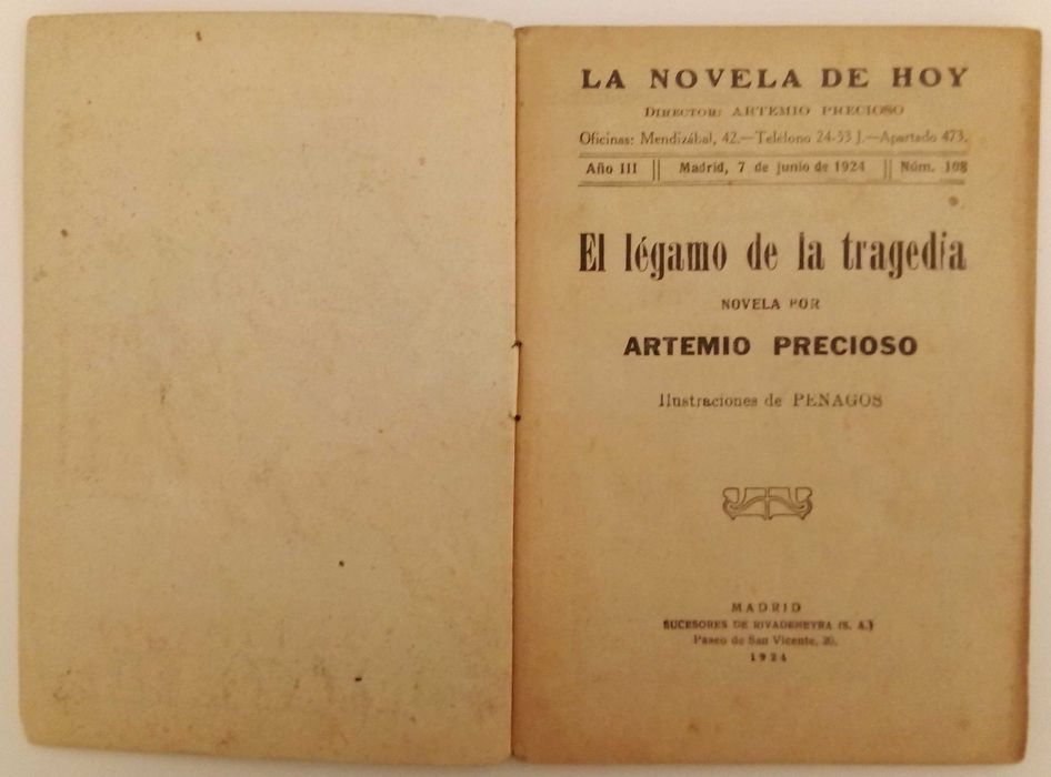 La novela de hoy - 5 números