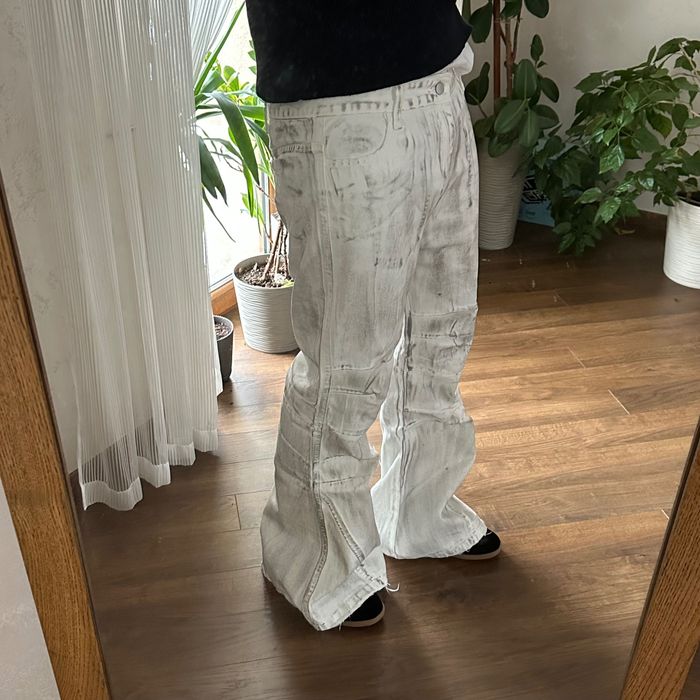 Клеш джинсы flared Rick Owens type opium y2k archive кльош опиум
