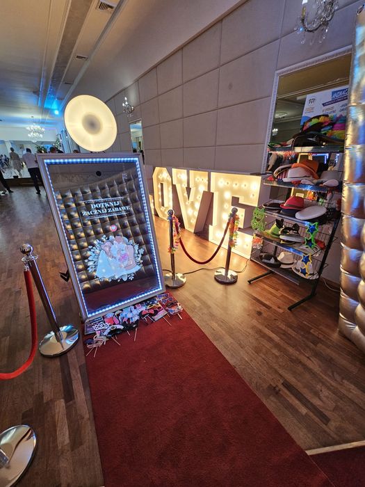 Fotolustro, fotobudka, animacje, dmuchaniec, fotobudka 360