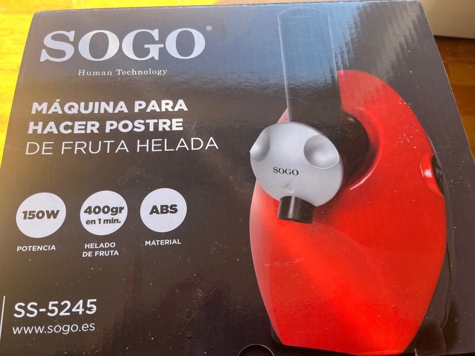 Maquina sobremesas geladas