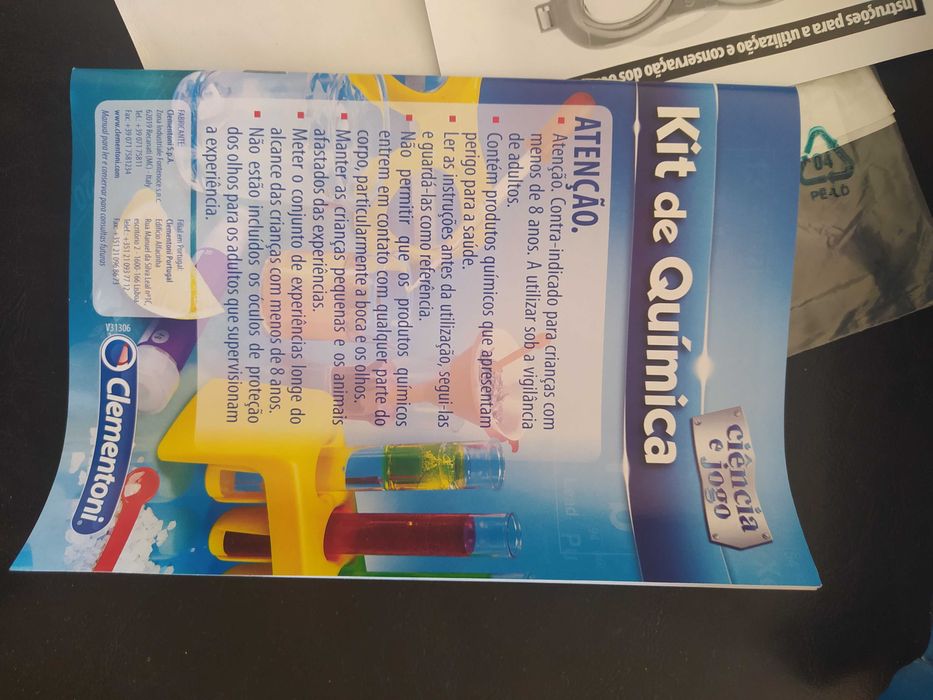 Jogo Kit de Quimica - Novo