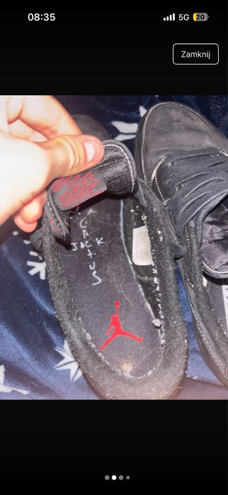 Nike Air Jordan 1 Travis Scott Black Phantom