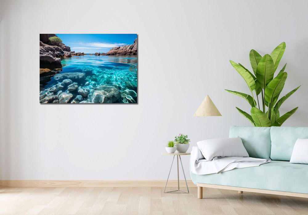 Obraz 100x70cm Krystaliczna Woda