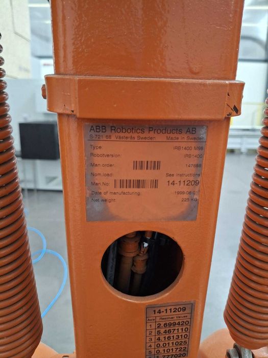 Robot ABB IRB 1400 usado