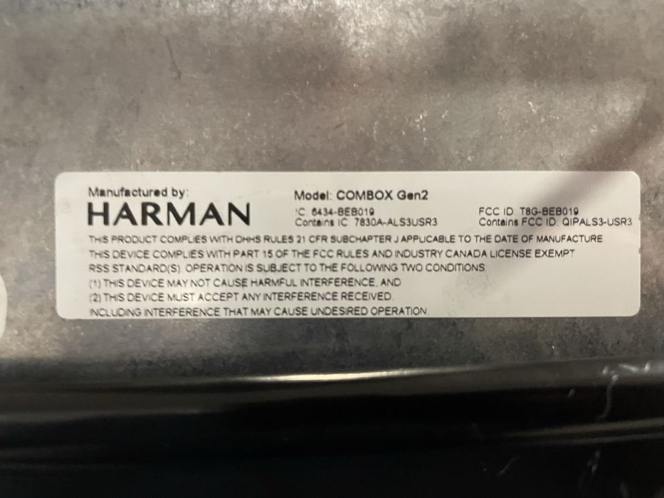 BMW Combox Gen2 BN2020 de 2016