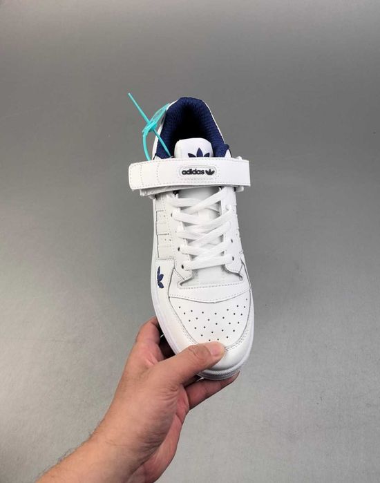 Sapatilhas Nike Forum Low Blue and White