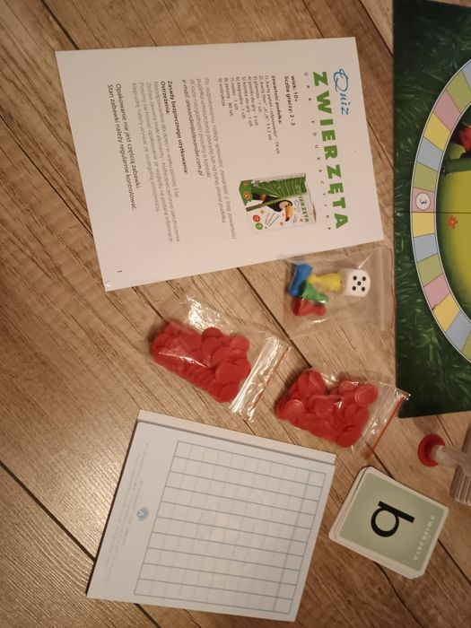 Gra edukacyjna Zwierzęta quiz