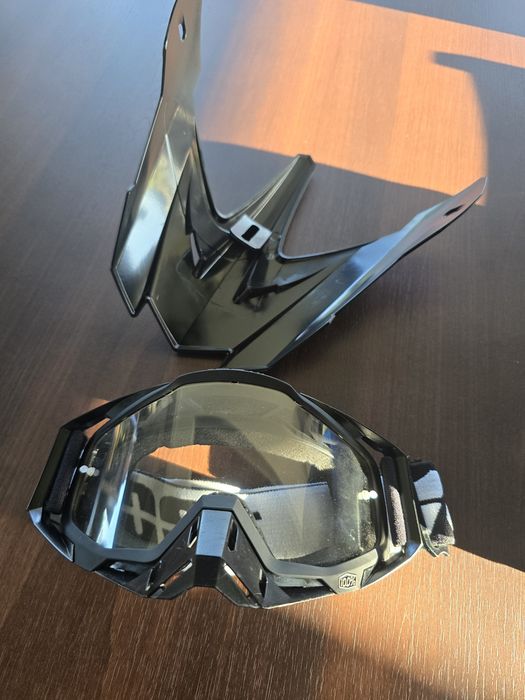 Kask na hulajnoge, crossa, rower z torbą na kask
