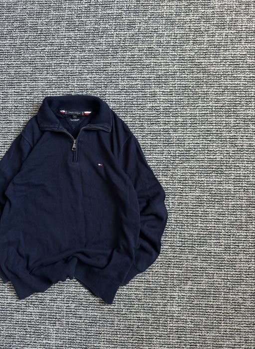 Полузамок tommy hilfiger 1/3 zip tommy hilfiger кофта tommy hilfiger