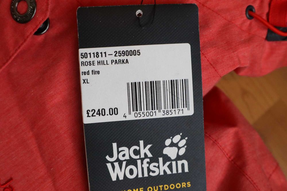 Куртка парка Jack Wolfskin 3в1 розмір XL нова оригінал