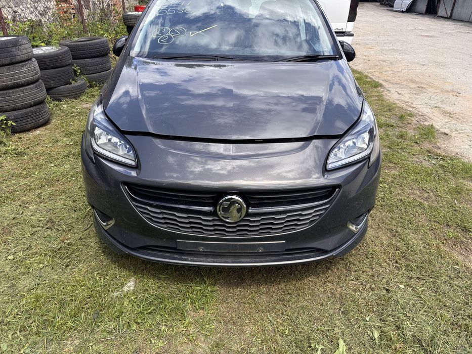 Opel Corsa E kolor Z190 maska zderzak błotniki przód kompletny komplet