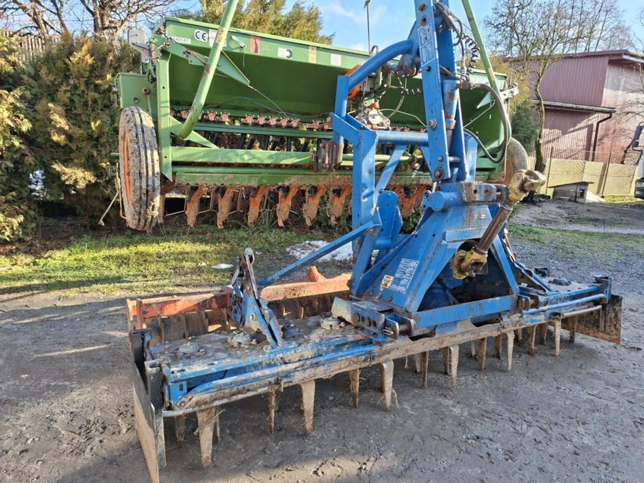 Agregat uprawowo siewny 3m  FROST Amazone D8 Special brona wirowa